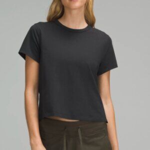 Lululemon Classic-Fit Cropped Cotton-Blend T-Shirt